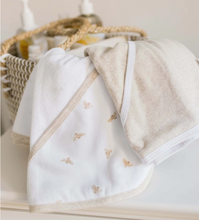 Load image into Gallery viewer, Golden Bee Hooded Towels