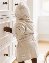 Load image into Gallery viewer, Oatmeal Hooded Robe