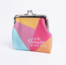 Load image into Gallery viewer, Be The Change Coin Purse