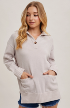 Load image into Gallery viewer, Button Collar Sweater