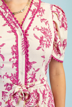 Load image into Gallery viewer, Botanical Print Dress
