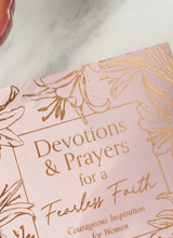 Load image into Gallery viewer, Devotions & Prayer for a Fearless Faith