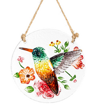 Load image into Gallery viewer, Hummingbird Suncatcher