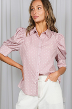 Load image into Gallery viewer, Polka Dot Top