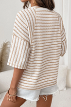 Load image into Gallery viewer, Striped Textured Top