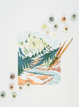 Load image into Gallery viewer, Mountainscape Paint by Number Kit