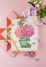 Load image into Gallery viewer, Dahlias Paint by Number Kit