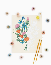 Load image into Gallery viewer, California Wildflowers Paint by Number Kit