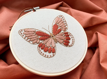 Load image into Gallery viewer, Butterfly Embroidery Kit