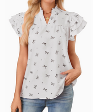 Load image into Gallery viewer, Bow Print Top