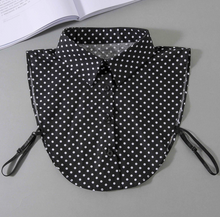 Load image into Gallery viewer, Polka Dot Detachable Collar