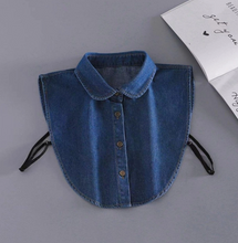 Load image into Gallery viewer, Denim Detachable Collar