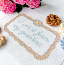Load image into Gallery viewer, Grandma Needlepoint Canvas