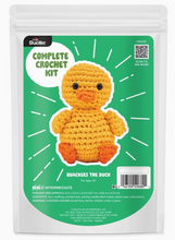 Load image into Gallery viewer, Quackers the Duck Crochet Kit
