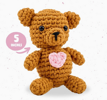 Load image into Gallery viewer, Billy the Bear Crochet Kit