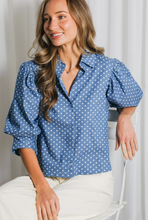 Load image into Gallery viewer, Polka Dot Top