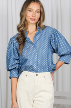 Load image into Gallery viewer, Polka Dot Top