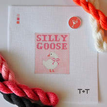 Load image into Gallery viewer, Silly Goose Needlepoint Canvas