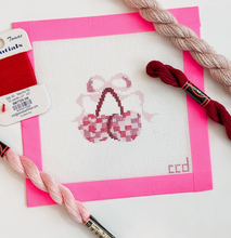 Load image into Gallery viewer, Cherry Disco Needlepoint Canvas