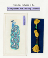 Load image into Gallery viewer, Peacock Needlepoint Kit