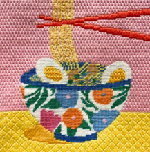 Load image into Gallery viewer, Ramen Needlepoint Kit