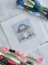 Load image into Gallery viewer, Book Store Needlepoint Canvas