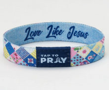 Load image into Gallery viewer, Patchwork Tap to Pray Bracelet