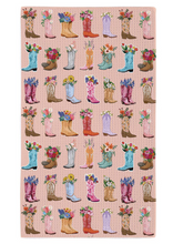 Load image into Gallery viewer, Boots & Bows Towel Set