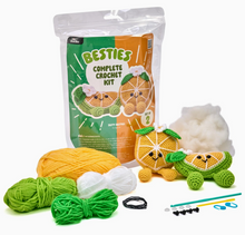 Load image into Gallery viewer, Zesty Besties Crochet Kit