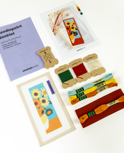 Load image into Gallery viewer, Van Gogh Sunflowers Bookmark Kit