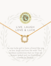 Load image into Gallery viewer, Sea La Vie Luck Necklace
