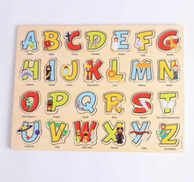 Load image into Gallery viewer, ABC's Wood Puzzle