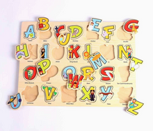 Load image into Gallery viewer, ABC's Wood Puzzle