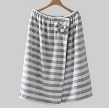 Load image into Gallery viewer, Striped Towel Wrap