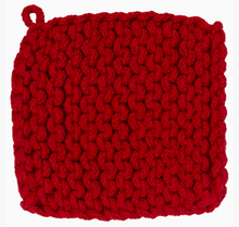 Load image into Gallery viewer, Chunky Knit Potholder