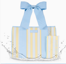 Load image into Gallery viewer, Case-Mate Cabana Stripe Bow Jelly Tote