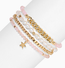 Load image into Gallery viewer, Baroque Pearl Bracelet Set