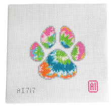 Load image into Gallery viewer, Yogi's Paw Needlepoint Canvas