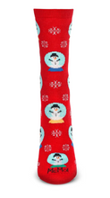 Load image into Gallery viewer, Snow Globes Crew Socks