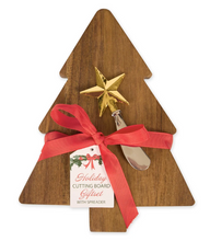 Load image into Gallery viewer, Christmas Cutting Board Gift Set