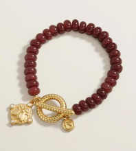 Load image into Gallery viewer, Curious Bee Toggle Bracelet
