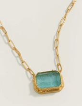 Load image into Gallery viewer, Marion Rectangle Necklace