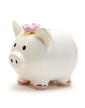 Load image into Gallery viewer, Crowned Piggy Bank