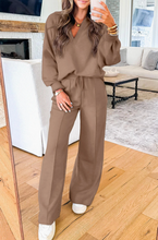 Load image into Gallery viewer, Brown Sweatpants Set