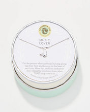 Load image into Gallery viewer, Music Lover/Note Necklace