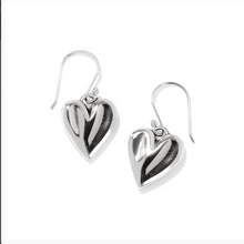 Load image into Gallery viewer, Brighton Cascade Heart Reversible French Wire Earrings