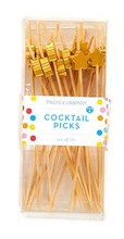 Load image into Gallery viewer, Let's Party Cocktail Picks