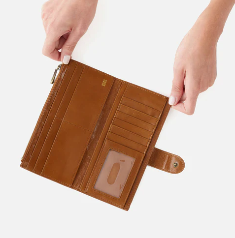 HOBO Dunn Continental Wallet - Faded Denim main image 0