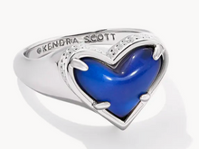 Load image into Gallery viewer, Kendra Scott Framed Ari Heart Band Mood Ring