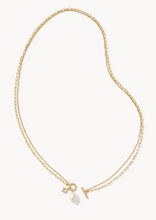 Load image into Gallery viewer, Kendra Scott Eve Multi Strand Necklace in White Pearl